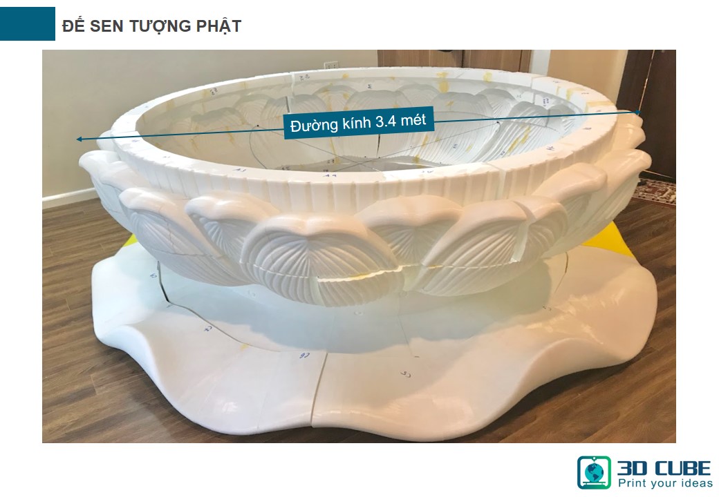 Đế sen tượng Phật